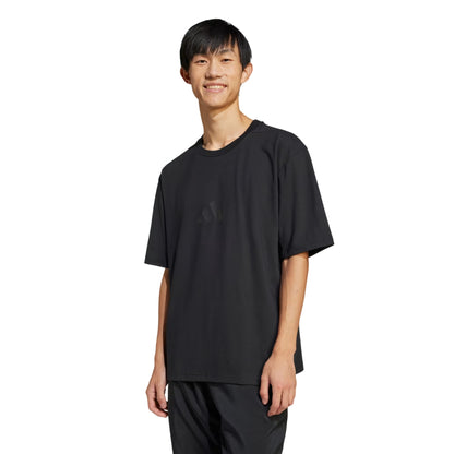 Black - Side - Adidas Mens Z.N.E. T-Shirt