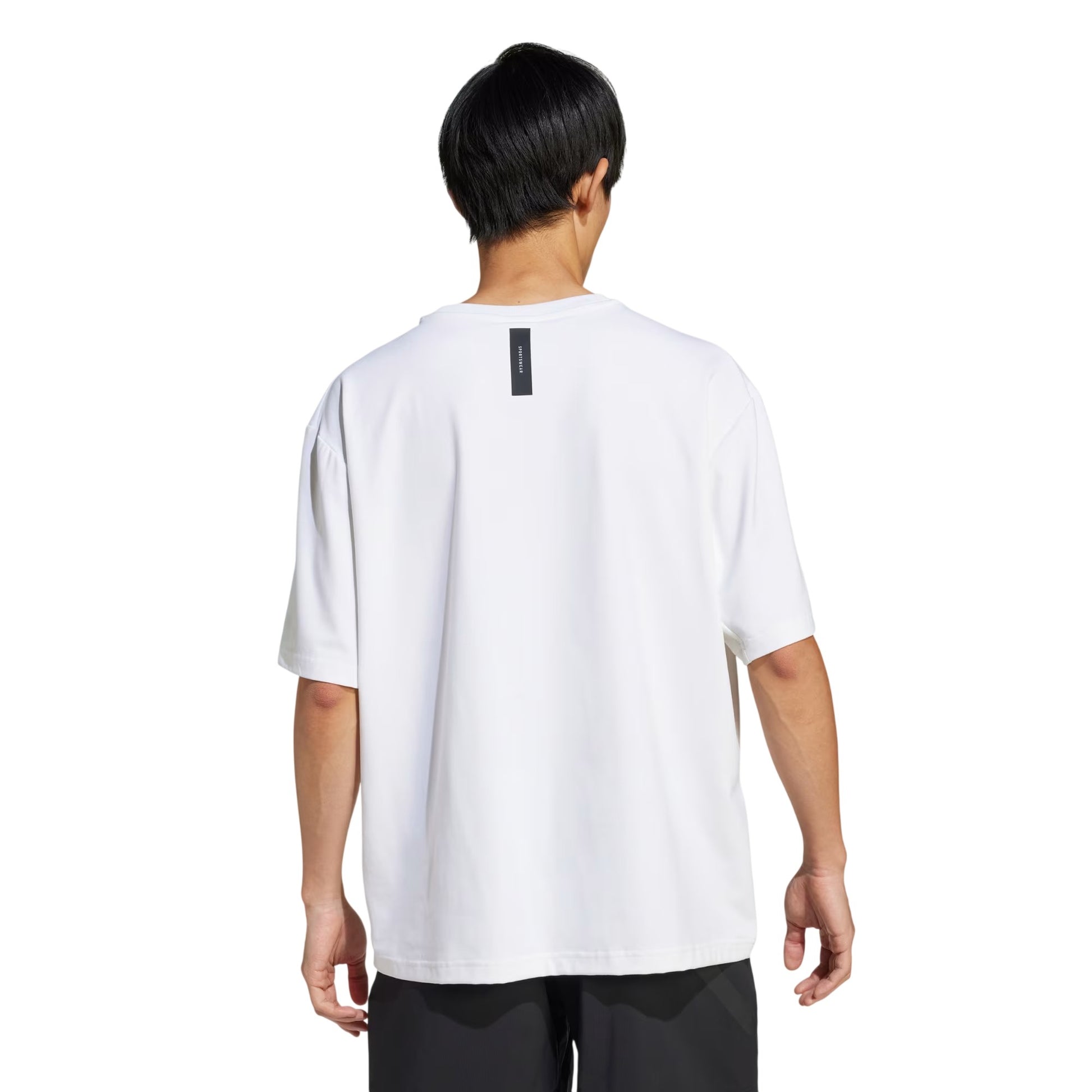White - Back - Adidas Mens Z.N.E. T-Shirt
