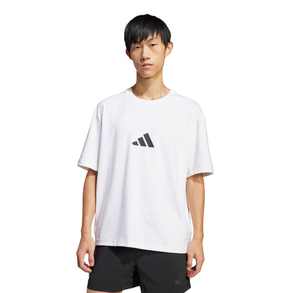 White - Side - Adidas Mens Z.N.E. T-Shirt