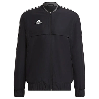 Black - Front - Adidas Mens Condivo 22 Pro Track Top