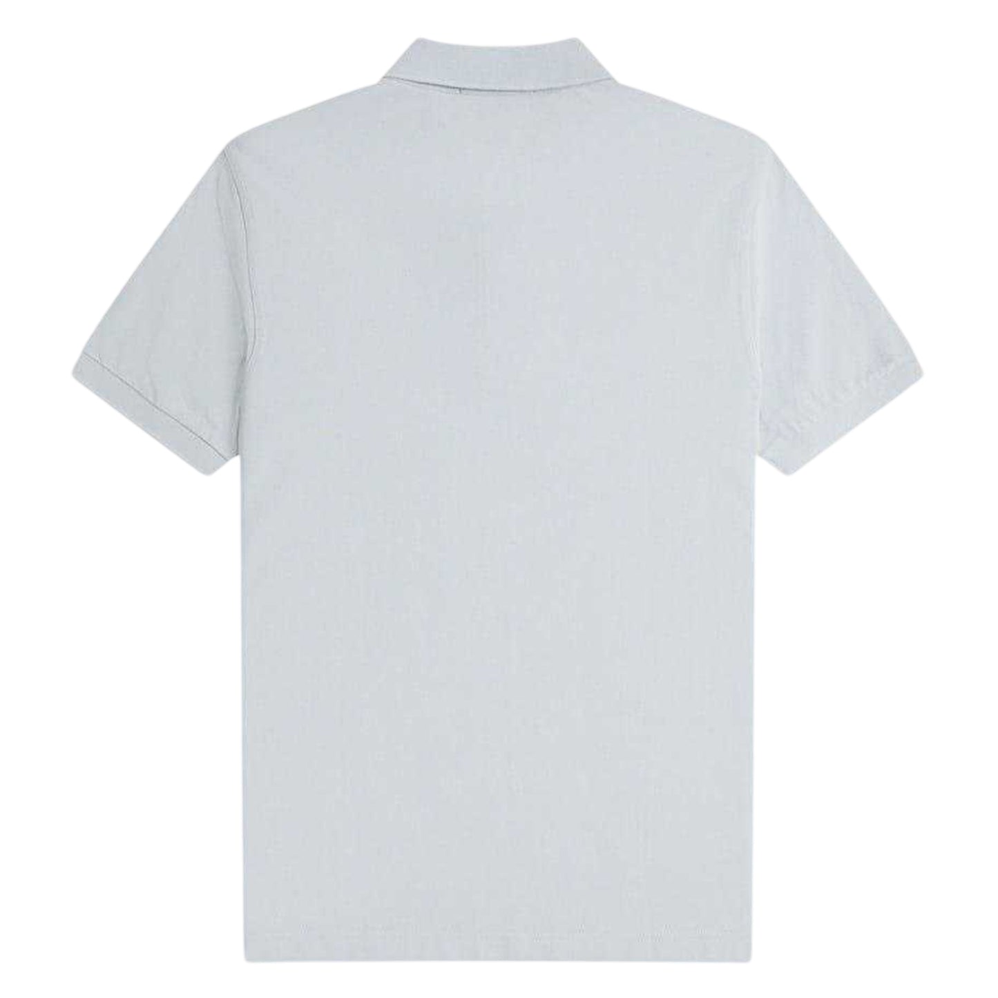 Ice Blue - Back - Fred Perry Mens Logo Cotton Polo Shirt