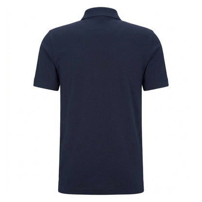 Dark Blue - Back - Boss Mens 30 Slim Polo Shirt