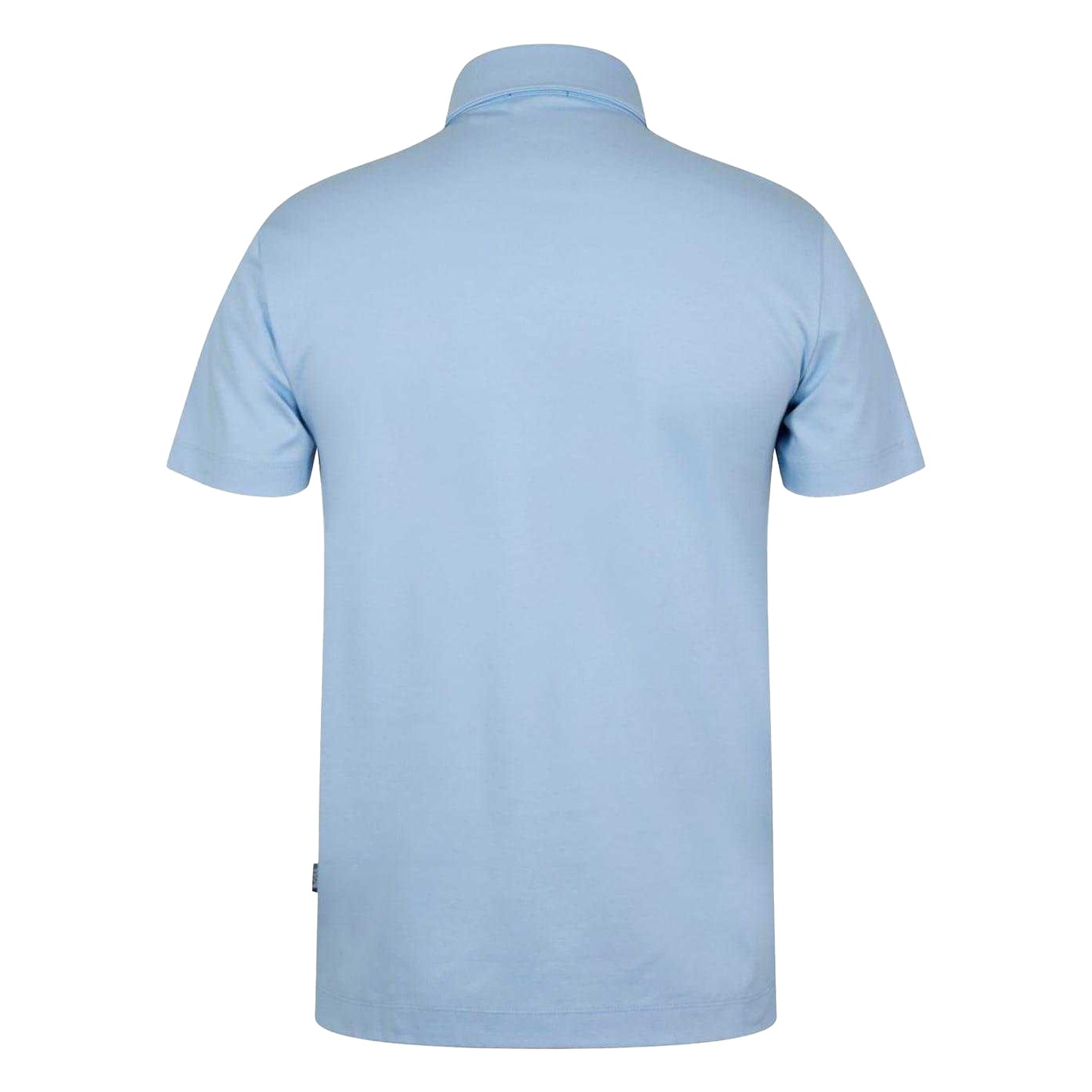 Pastel Blue - Back - Boss Mens 30 Slim Polo Shirt