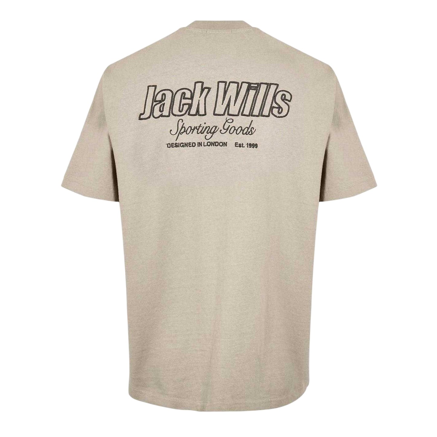 Moon Rock - Back - Jack Wills Mens Outline Regular T-Shirt
