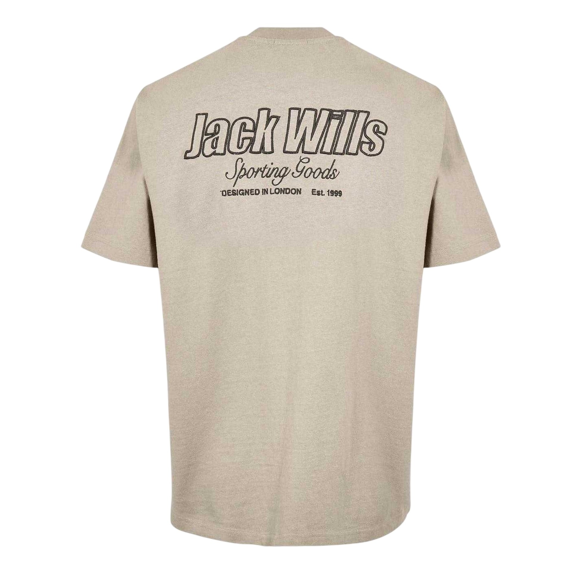 Moon Rock - Back - Jack Wills Mens Outline Regular T-Shirt