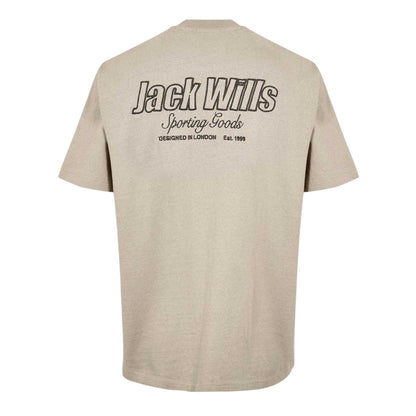 Moon Rock - Back - Jack Wills Mens Outline Regular T-Shirt