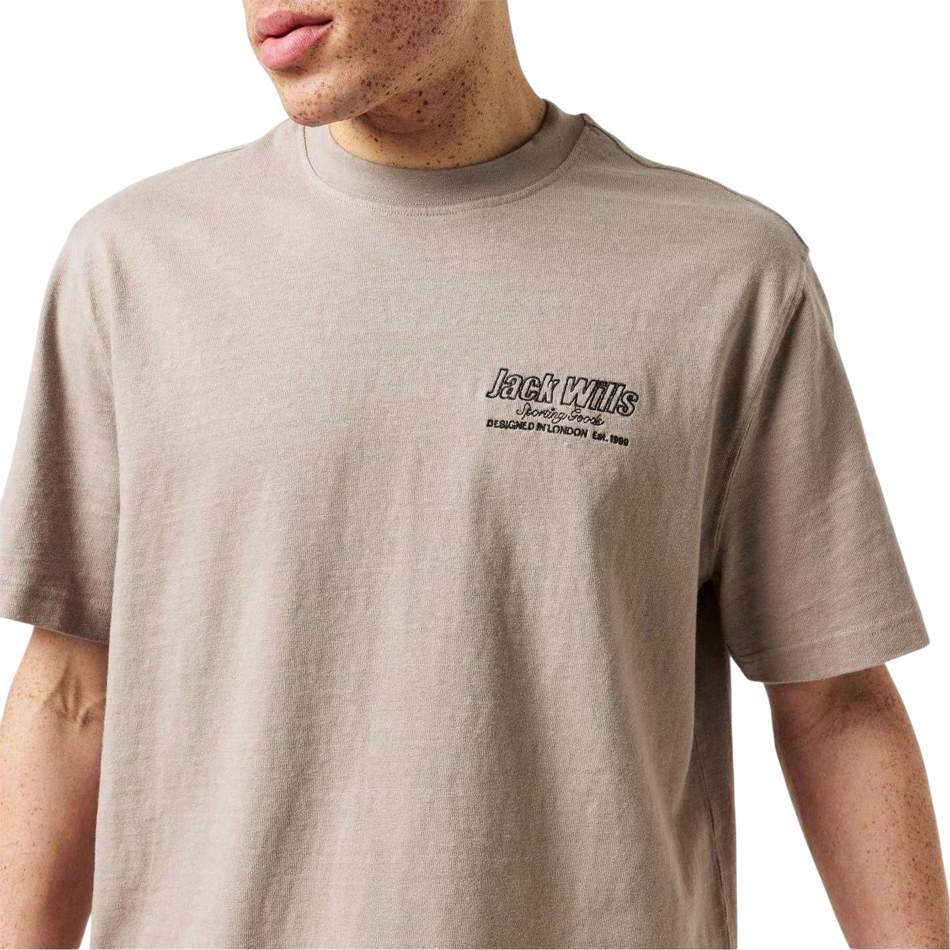 Moon Rock - Side - Jack Wills Mens Outline Regular T-Shirt