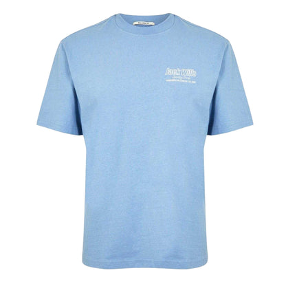 Sky Blue - Front - Jack Wills Mens Outline Regular T-Shirt