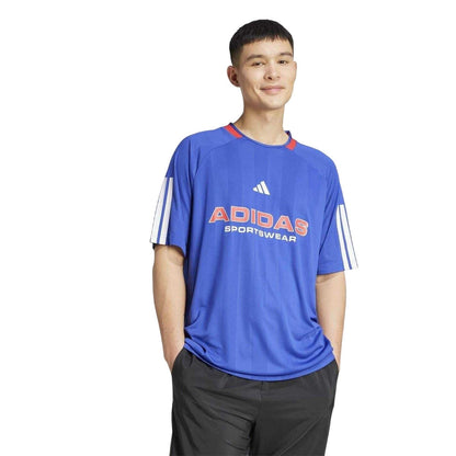 Dark Blue-White - Side - Adidas Unisex Adult House Of Tiro Nations T-Shirt