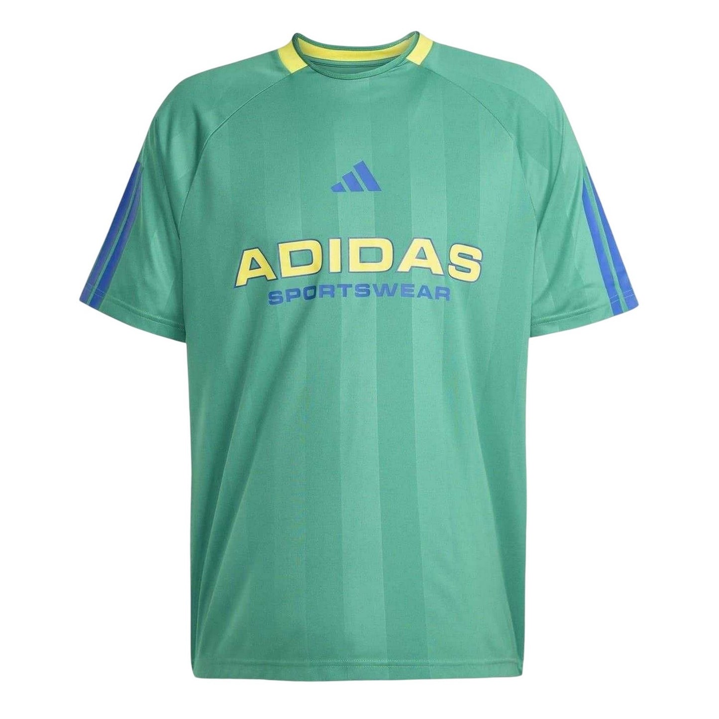 Green-Blue - Front - Adidas Unisex Adult House Of Tiro Nations T-Shirt