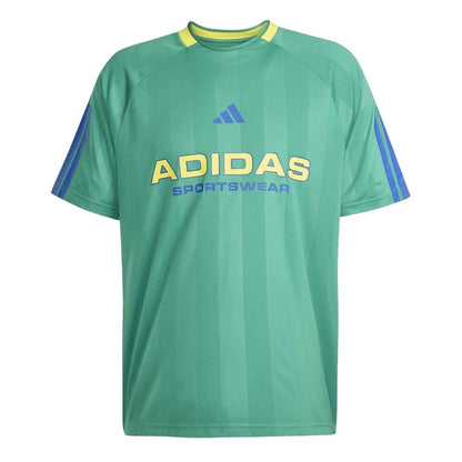 Green-Blue - Front - Adidas Unisex Adult House Of Tiro Nations T-Shirt