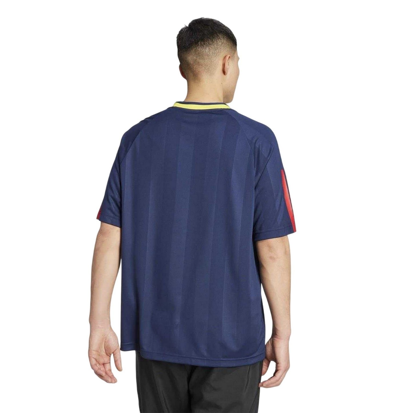 Navy-Red - Back - Adidas Unisex Adult House Of Tiro Nations T-Shirt