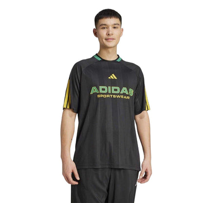 Black-Gold - Side - Adidas Unisex Adult House Of Tiro Nations T-Shirt