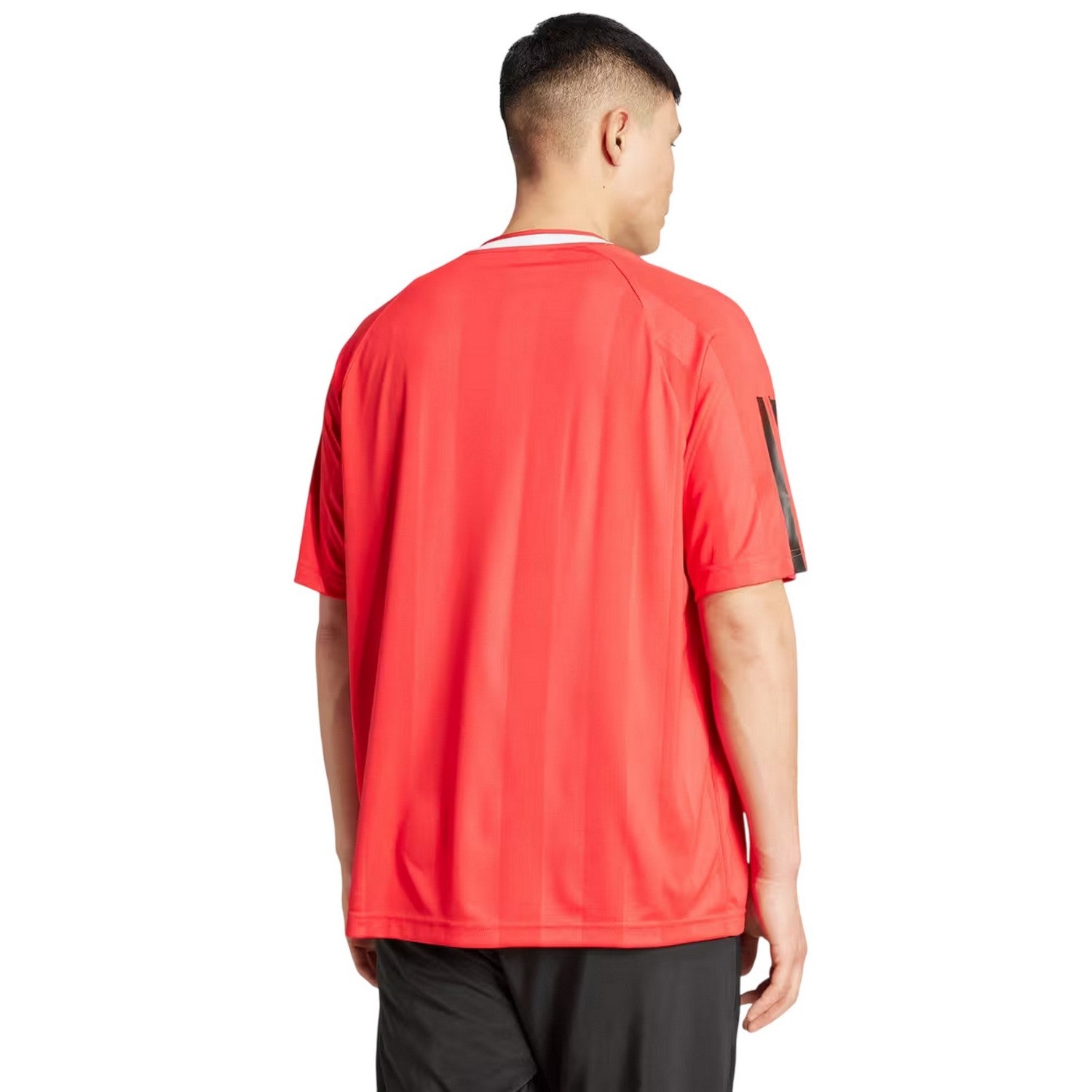 Ruby Red-Black - Back - Adidas Unisex Adult House Of Tiro Nations T-Shirt