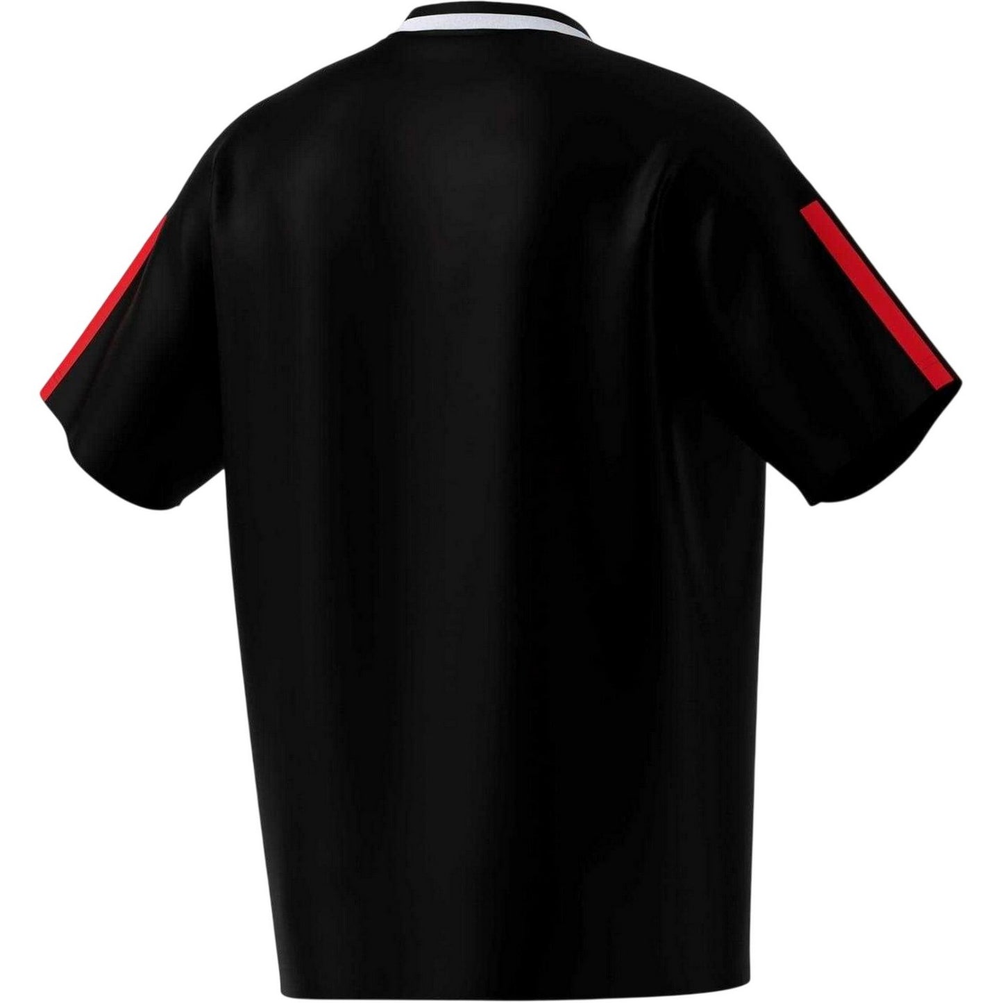 Black-Ruby Red - Back - Adidas Unisex Adult House Of Tiro Nations T-Shirt