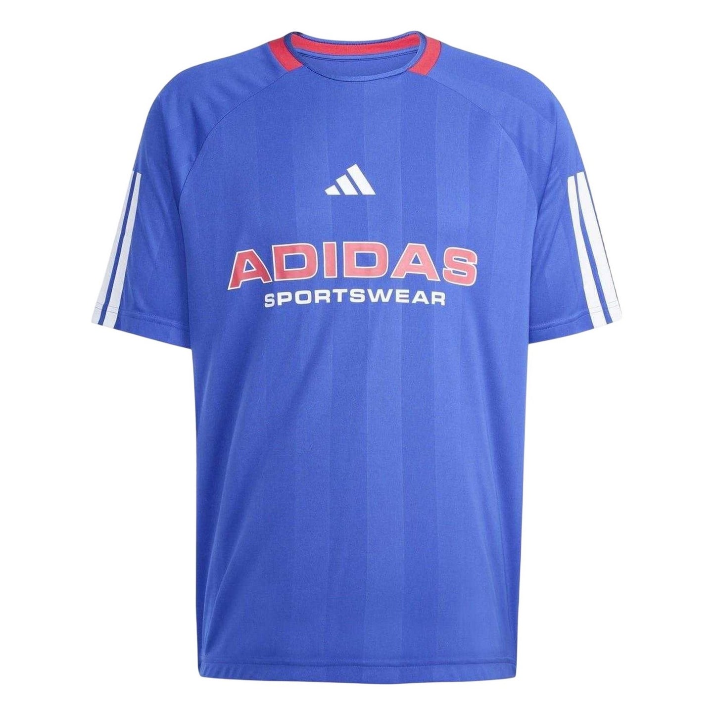 Dark Blue-White - Front - Adidas Unisex Adult House Of Tiro Nations T-Shirt