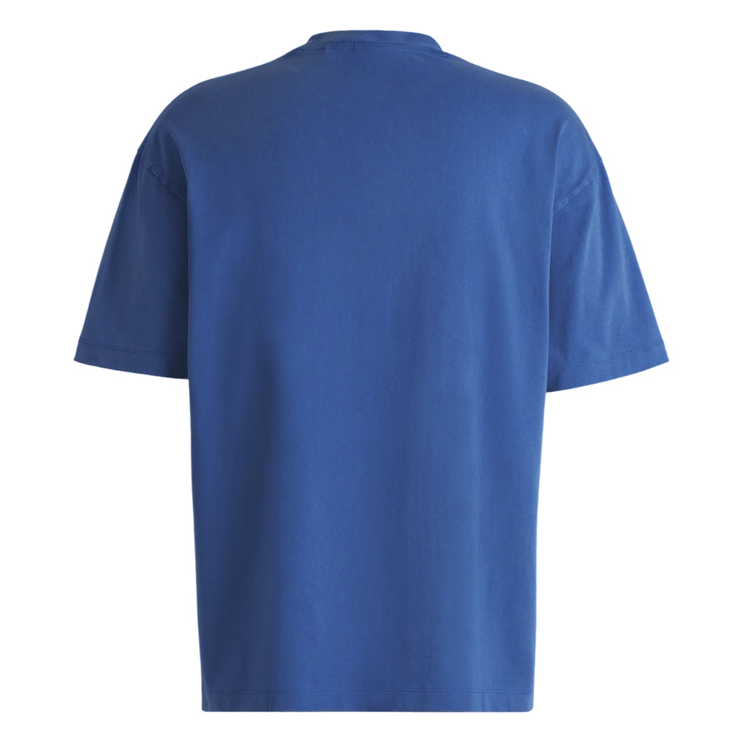 Medium Blue - Back - Hugo Unisex Adult RB F1 Racing Graphic Print Oversized T-Shirt