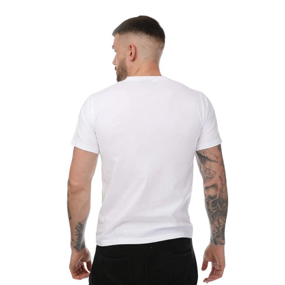 White - Back - One True Saxon Mens Station T-Shirt