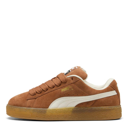 Brandy-White - Back - Puma Mens XL Suede Trainers