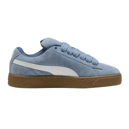Blue-Gum - Side - Puma Mens XL Suede Trainers