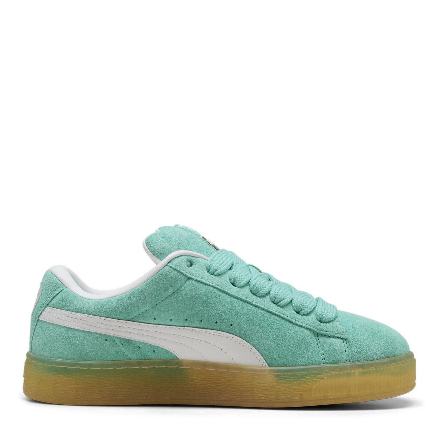 Aqua-White - Lifestyle - Puma Mens XL Suede Trainers