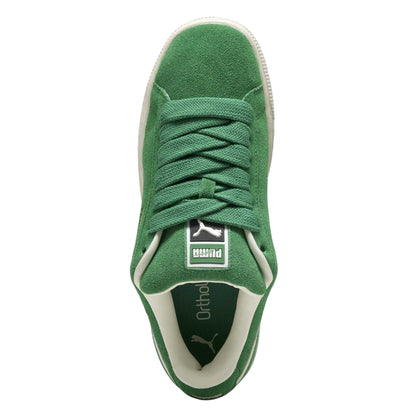 Green-White - Lifestyle - Puma Mens XL Suede Trainers