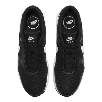 Black-White - Lifestyle - Nike Mens Air Max SC Leather Trainers