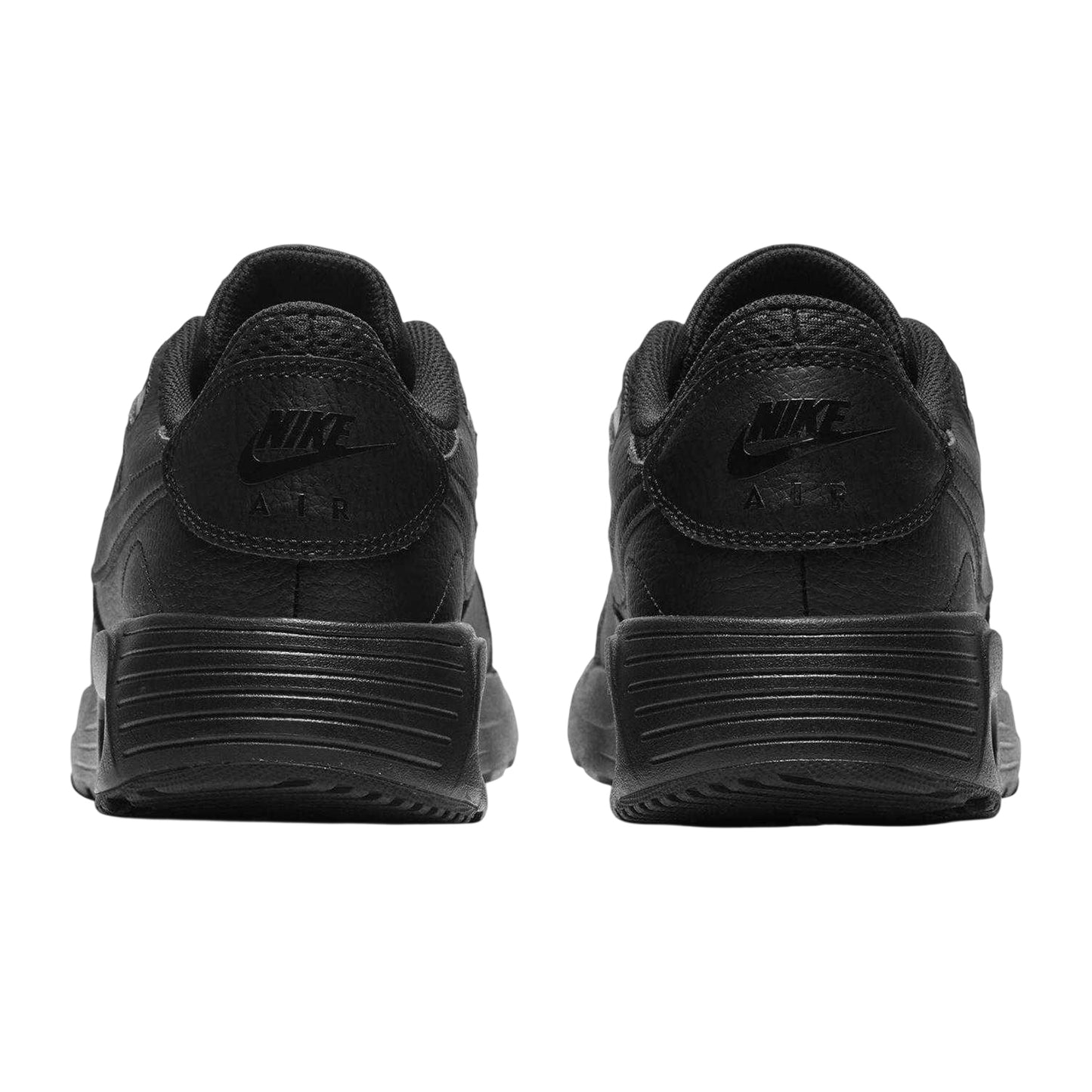 Triple Black - Back - Nike Mens Air Max SC Leather Trainers
