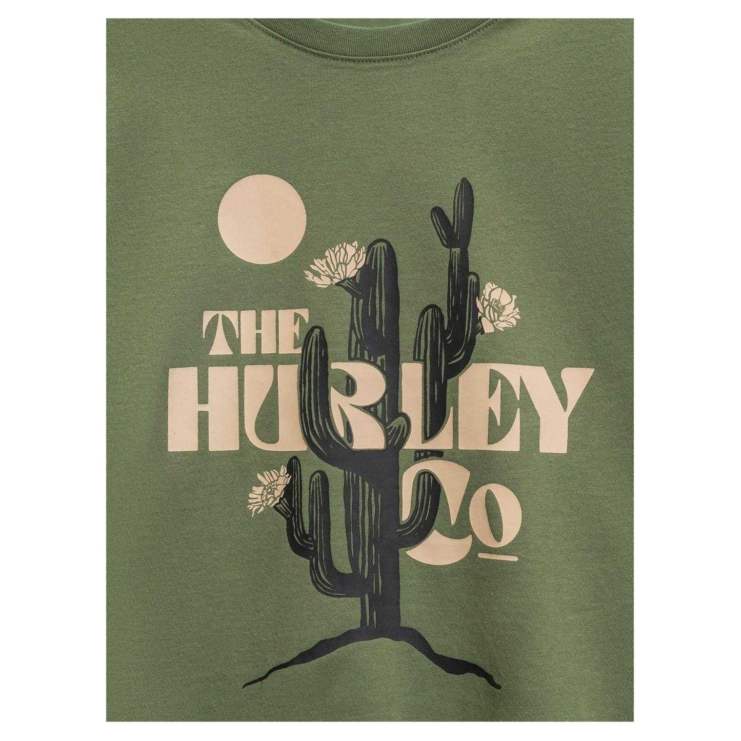 Aurora Green - Side - Hurley Mens Desert T-Shirt
