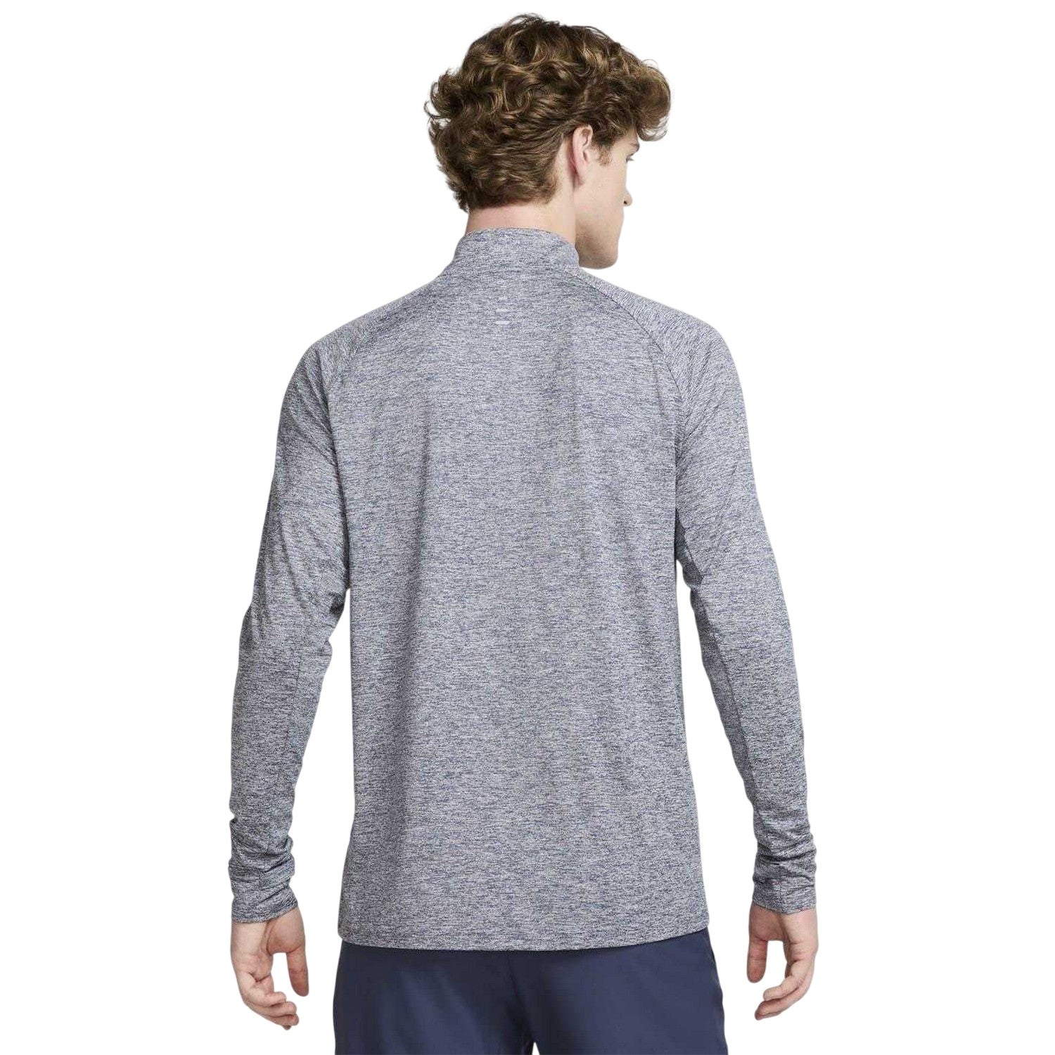 Thunder Blue - Back - Nike Mens Stride Running Top