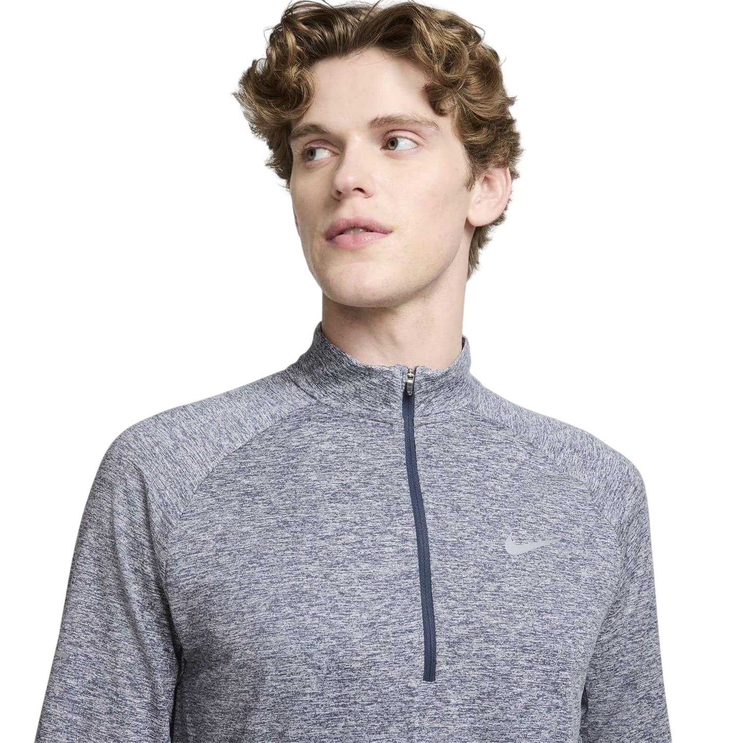 Thunder Blue - Side - Nike Mens Stride Running Top