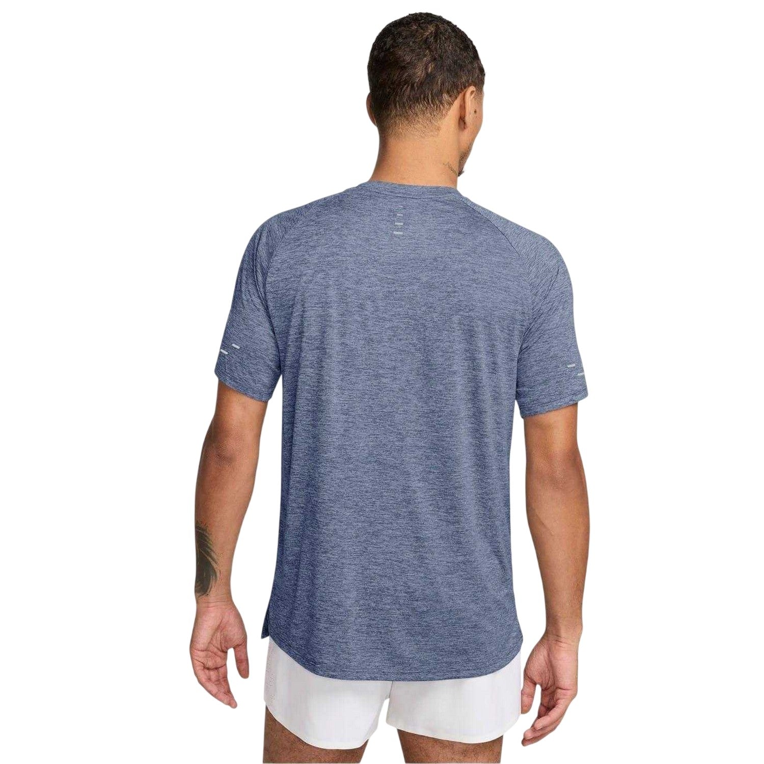 Indigo - Back - Nike Mens Stride Running Top