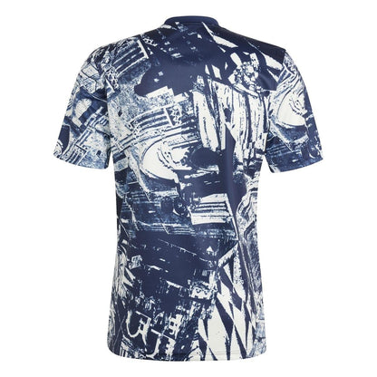Off White - Back - Adidas Mens Pre-Match FC Bayern Munich Jersey
