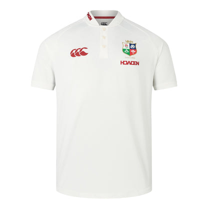 Egret - Front - Canterbury Mens 2024 British & Irish Lions Polo Shirt