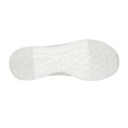 White - Lifestyle - Skechers Womens-Ladies Bob Buno Logo Trainers