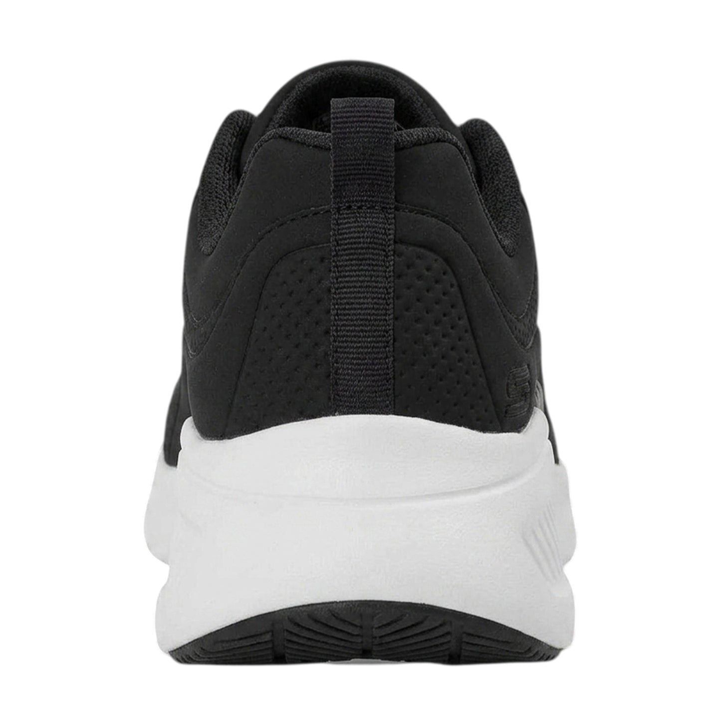 Black-White - Back - Skechers Womens-Ladies Bob Buno Logo Trainers