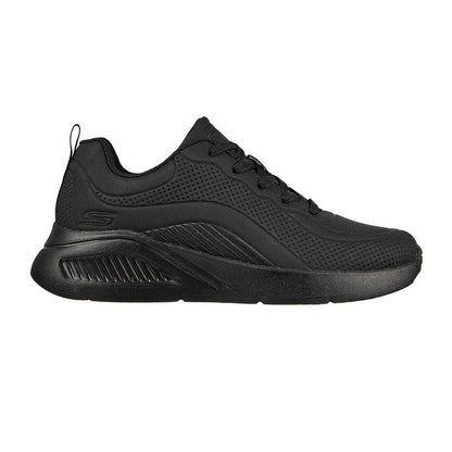 Black - Front - Skechers Womens-Ladies Bob Buno Logo Trainers