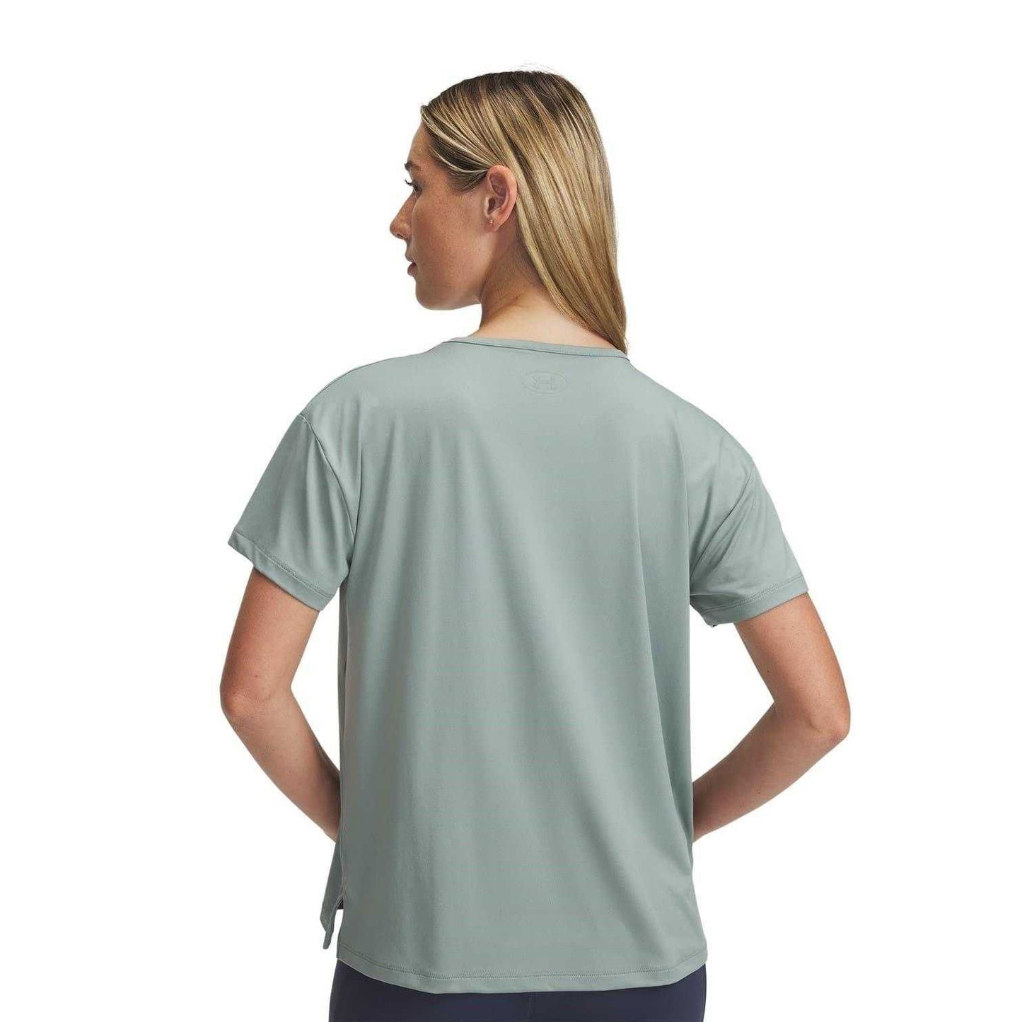 Green - Back - Under Armour Womens-Ladies Vanish Energy Top
