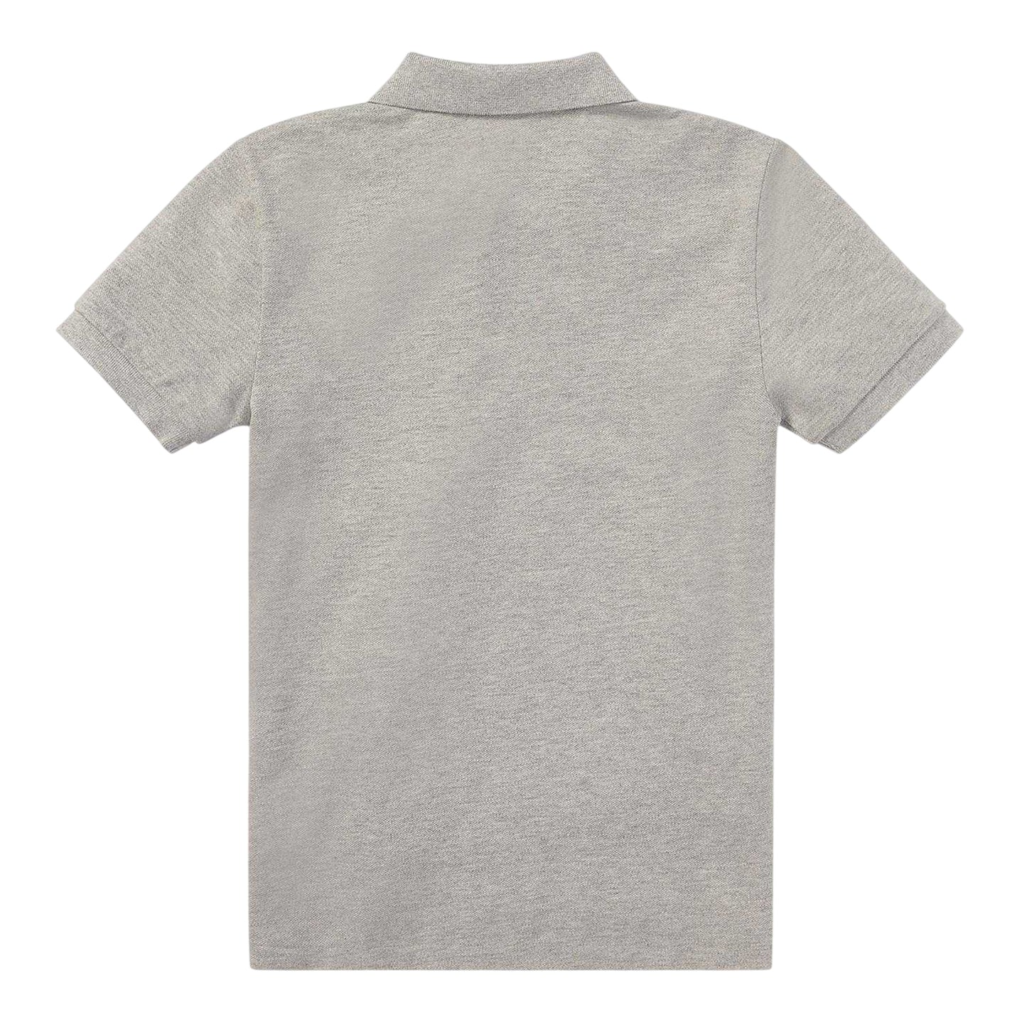 Grey Heather - Back - Ralph Lauren Boys Custom Short-Sleeved Polo Shirt