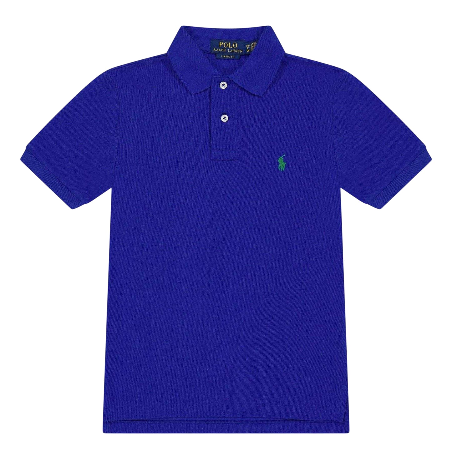 Sapphire - Front - Ralph Lauren Boys Custom Short-Sleeved Polo Shirt