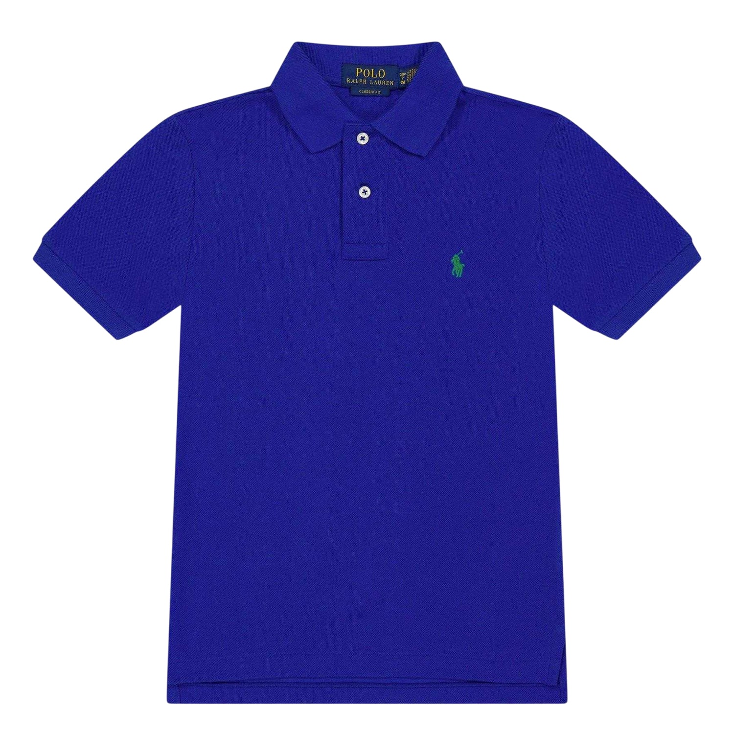Sapphire - Front - Ralph Lauren Boys Custom Short-Sleeved Polo Shirt