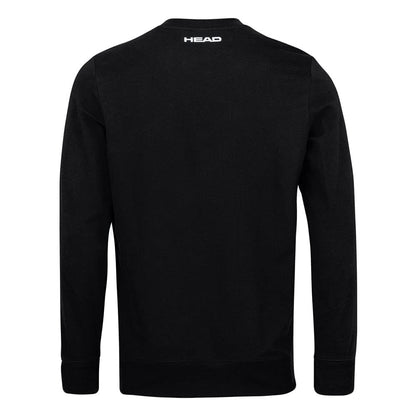 Black - Back - Head Unisex Adult Rally Wordmark Regular Sweatshirt