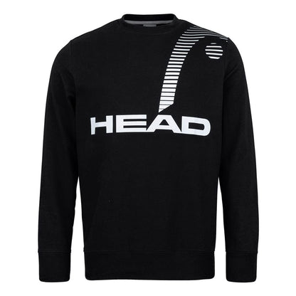Black - Front - Head Unisex Adult Rally Wordmark Regular Sweatshirt