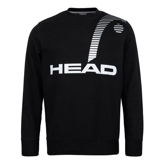 Black - Front - Head Unisex Adult Rally Wordmark Regular Sweatshirt