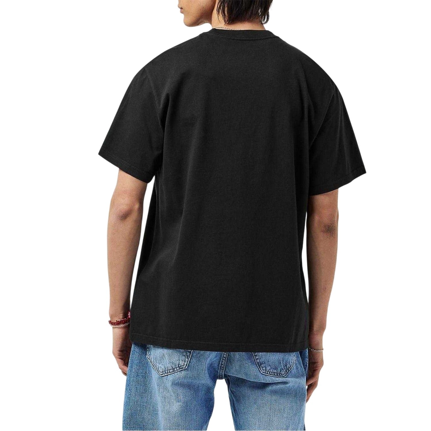 Black - Back - Levis Mens Logo Cotton T-Shirt