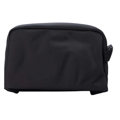 Black - Back - Boss Logo Travel Wash Bag Set