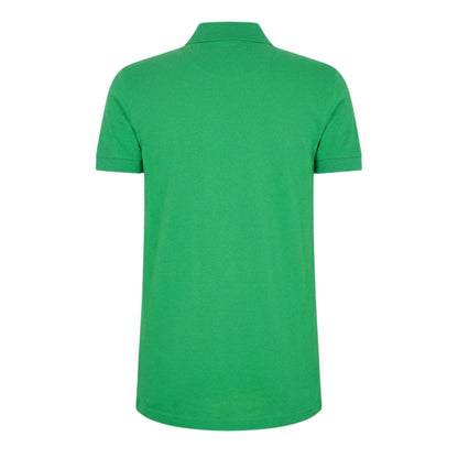 Green - Back - Boss Mens Firenze Cotton Polo Shirt