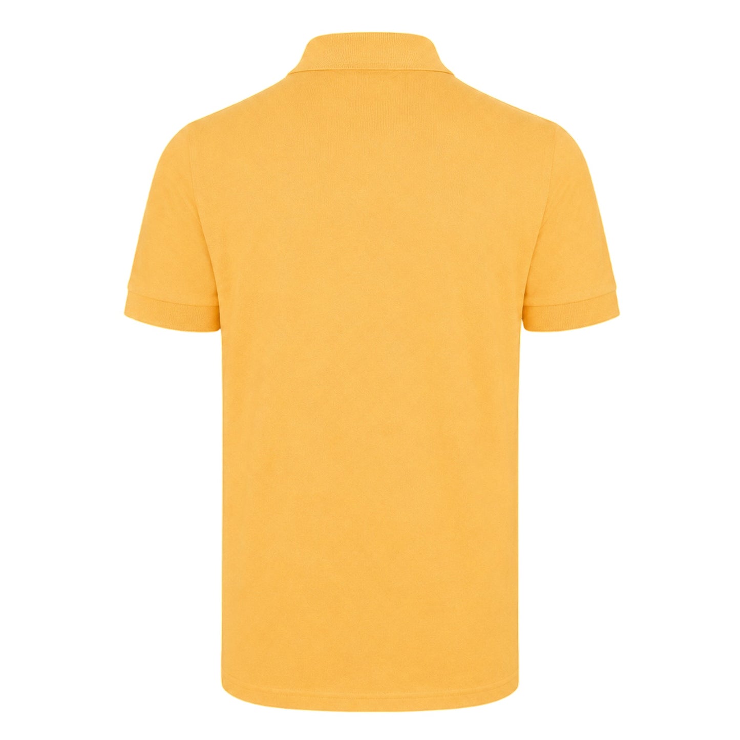 Medium Orange - Back - Boss Mens Firenze Cotton Polo Shirt