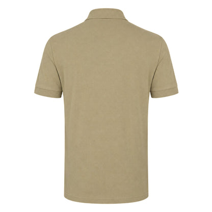 Pastel Green - Back - Boss Mens Firenze Cotton Polo Shirt