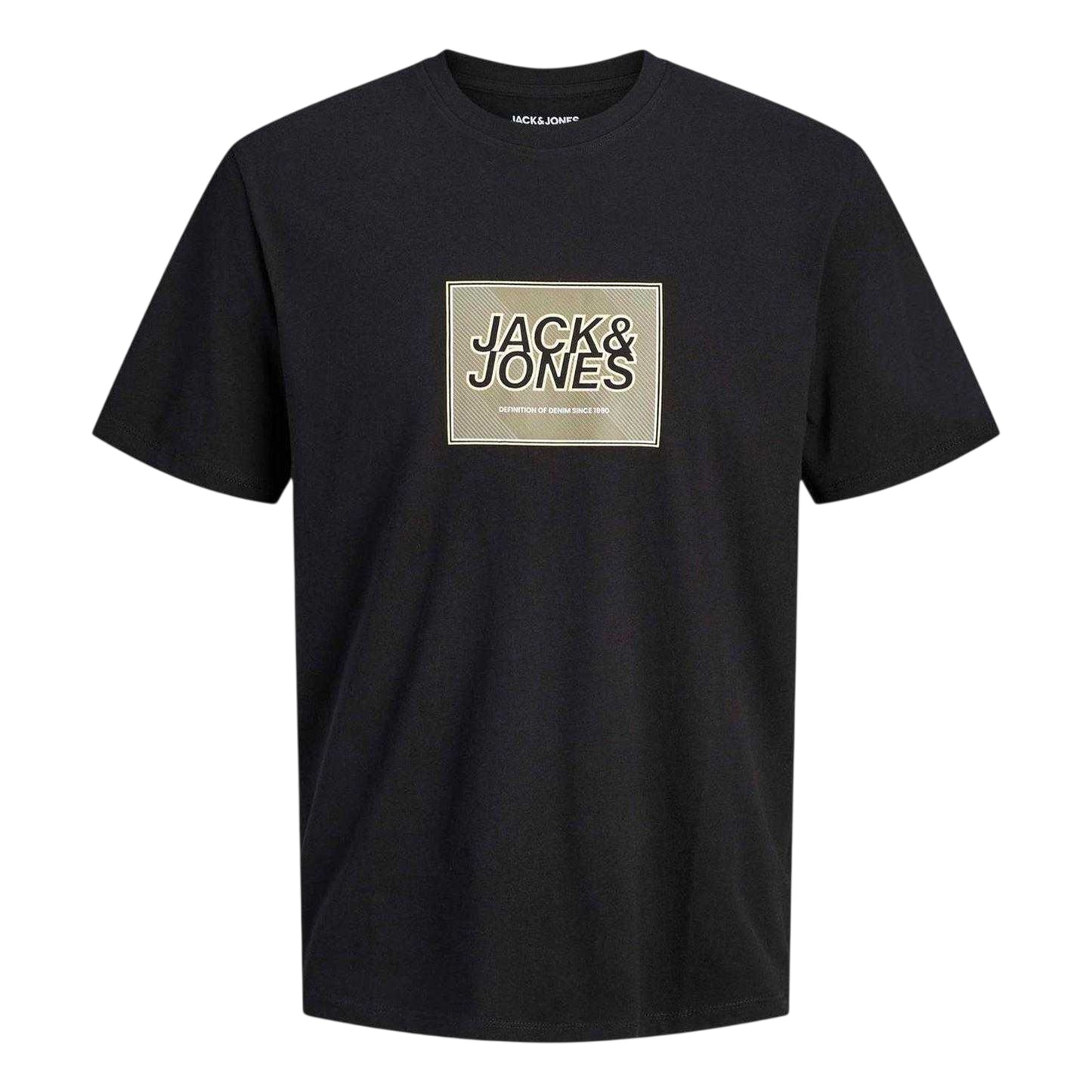 Black-White-Blue - Lifestyle - Jack And Jones Childrens-Kids Logo T-Shirt (Pack of 3)